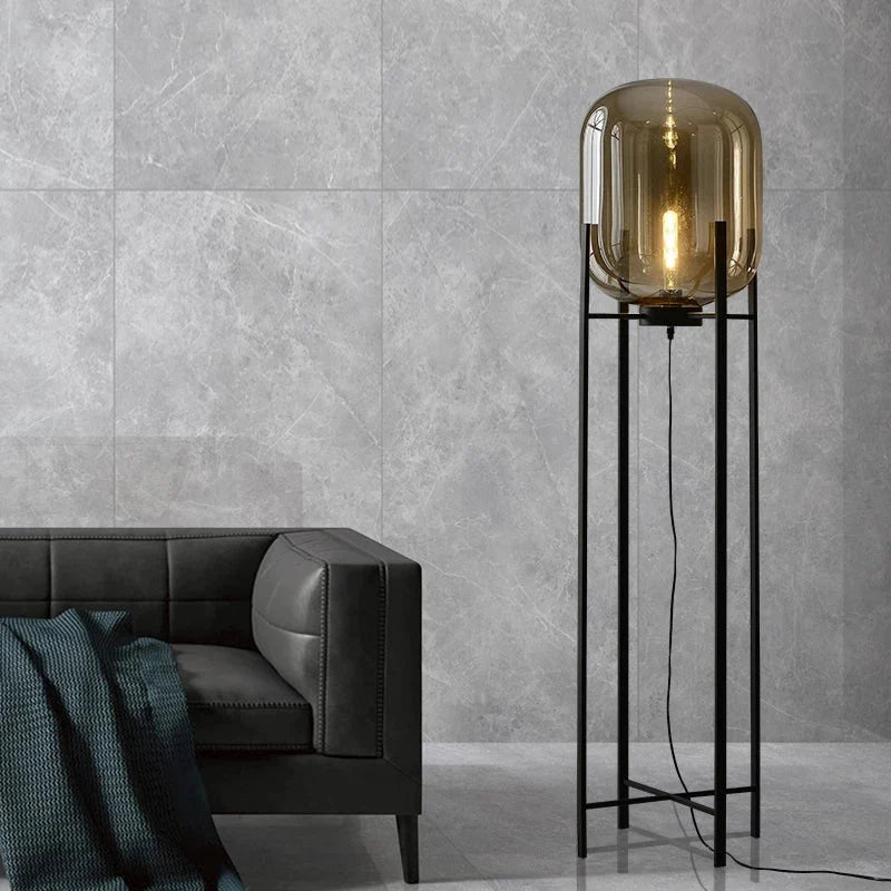 Luminaire Lampadaire style contemporain – Référence : Nélio3745- - Nexa Lights