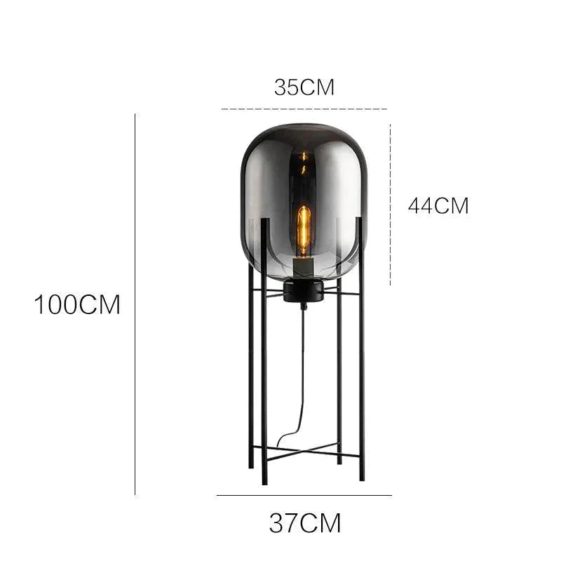 Luminaire Lampadaire style industriel – Référence : Léna3847- - Nexa Lights