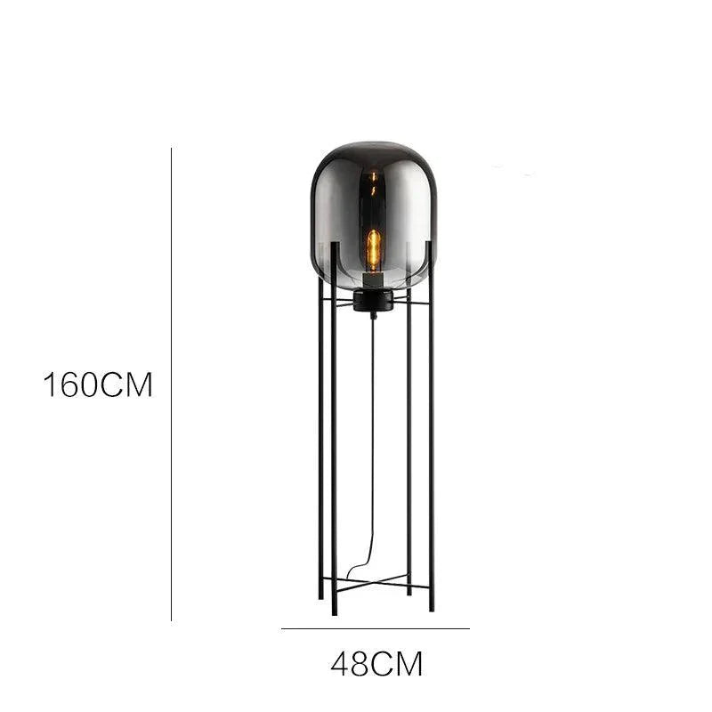 Luminaire Lampadaire style industriel – Référence : Léna3847- - Nexa Lights