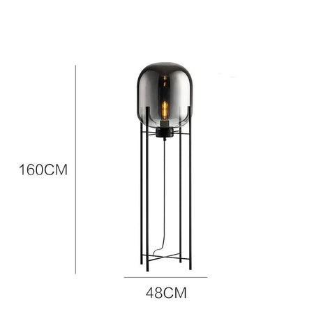 Luminaire Lampadaire style industriel – Référence : Léna3847- - Nexa Lights