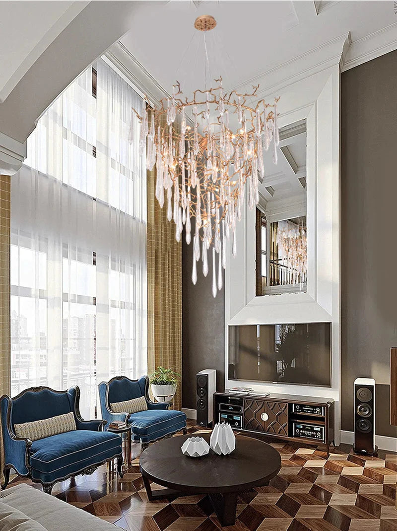 Luminaire Lustre chandelier en cristal moderne – Référence : Elowen3741- - Nexa Lights