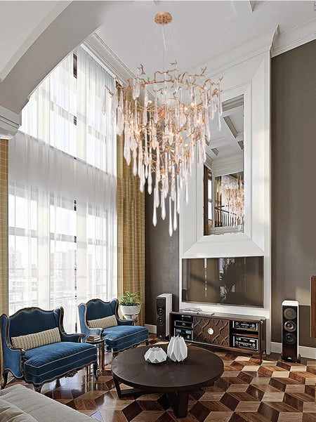 Luminaire Lustre chandelier en cristal moderne – Référence : Elowen3741- - Nexa Lights