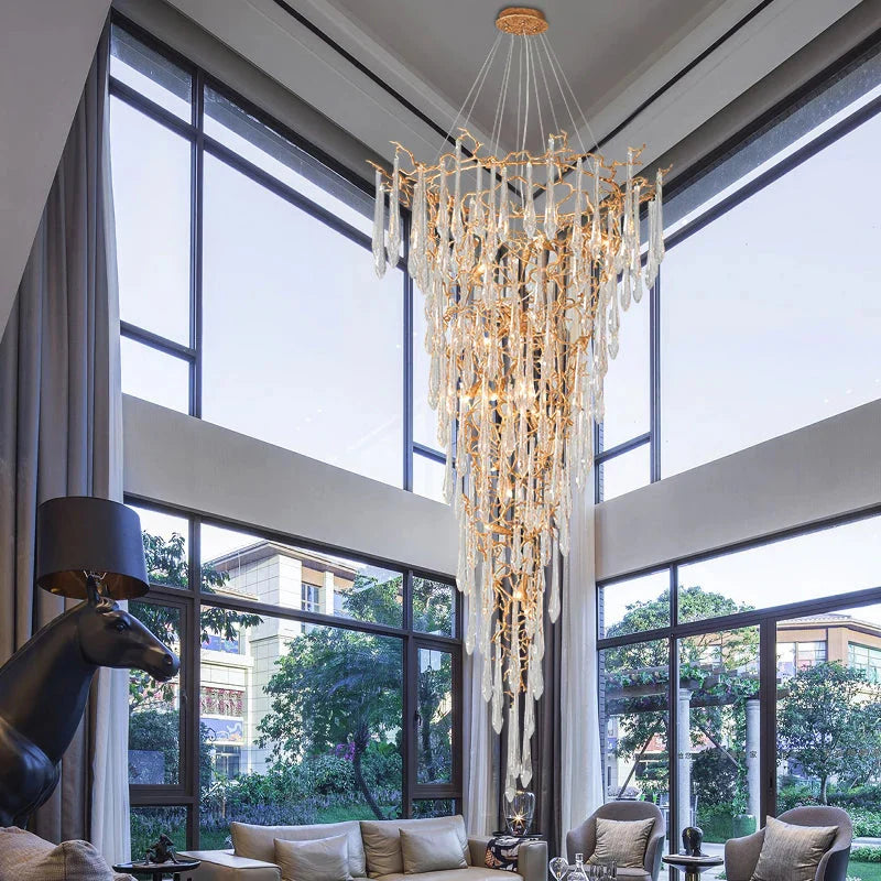Luminaire Lustre chandelier en cristal moderne – Référence : Elowen3741- - Nexa Lights
