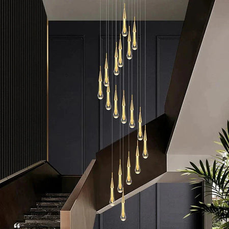 Luminaire Lustre design aérien aux courbes délicates – Référence : Marisol3478- - Nexa Lights