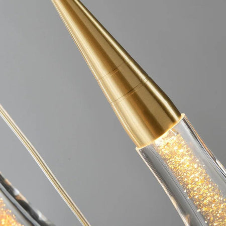 Luminaire Lustre design aérien aux courbes délicates – Référence : Marisol3478- - Nexa Lights