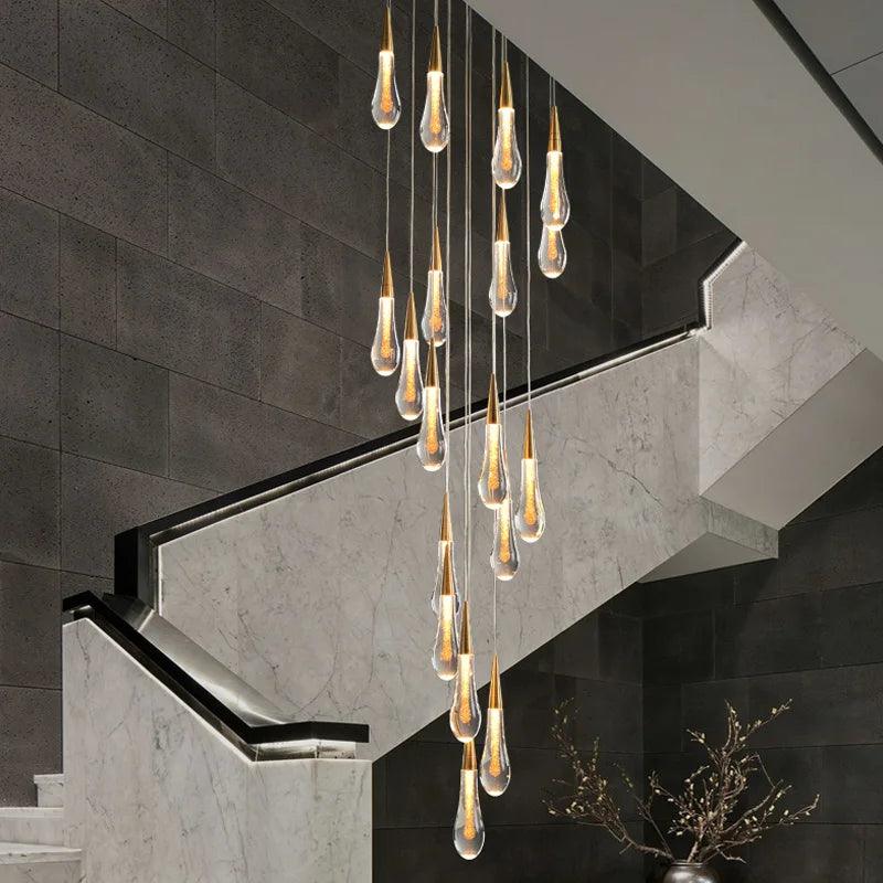 Luminaire Lustre design aérien aux courbes délicates – Référence : Marisol3478- - Nexa Lights