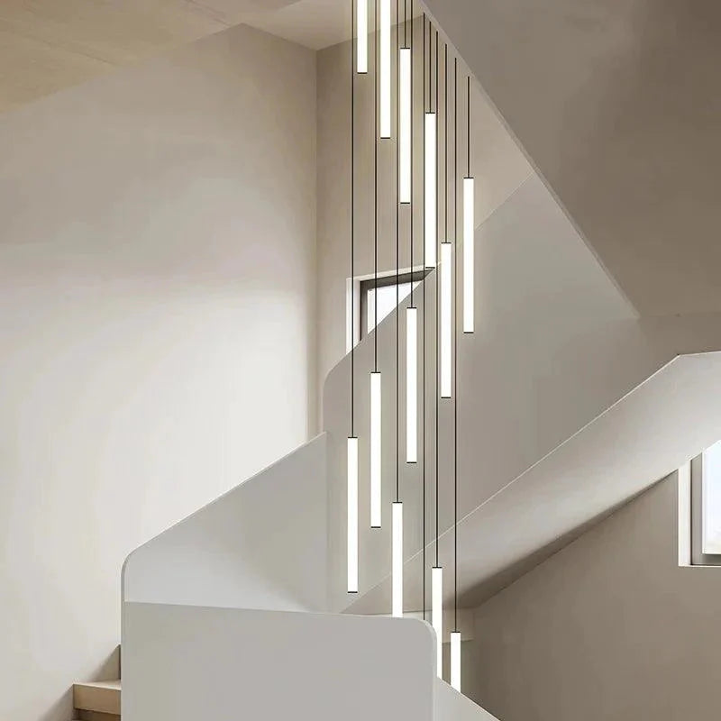 Luminaire Lustre design aérien en acrylique – Référence : Elowen3841- - Nexa Lights