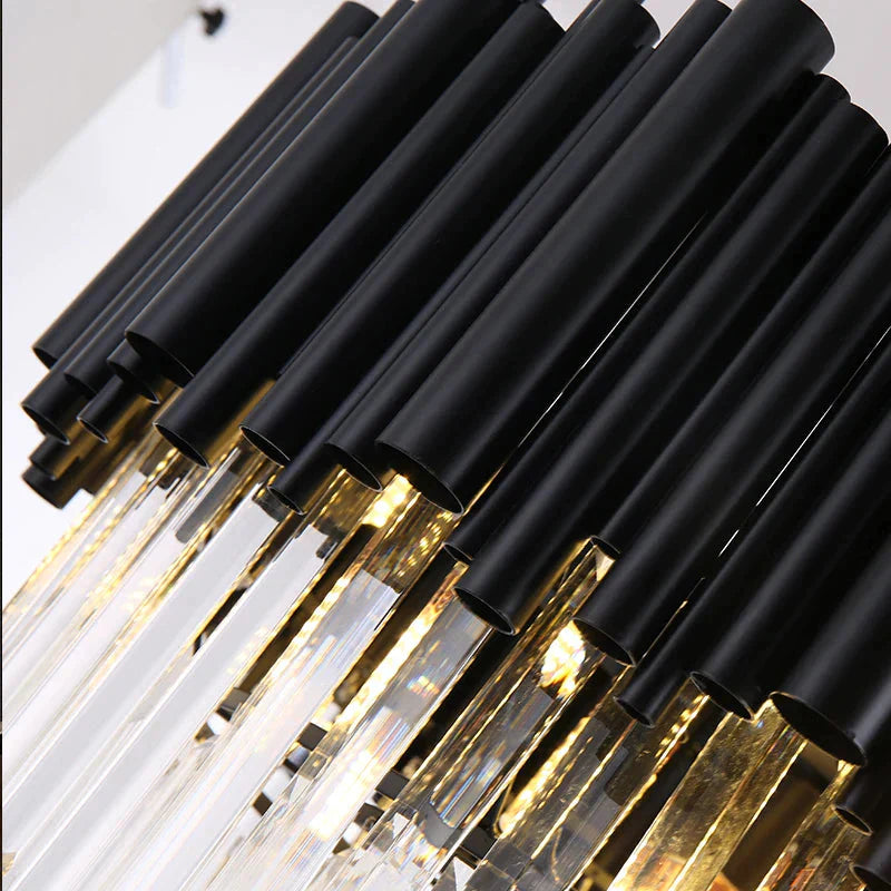 Luminaire Lustre design aérien en cristal – Référence : Elowen8374- - Nexa Lights