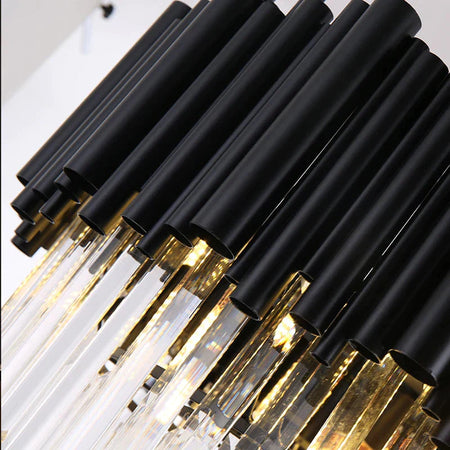 Luminaire Lustre design aérien en cristal – Référence : Elowen8374- - Nexa Lights