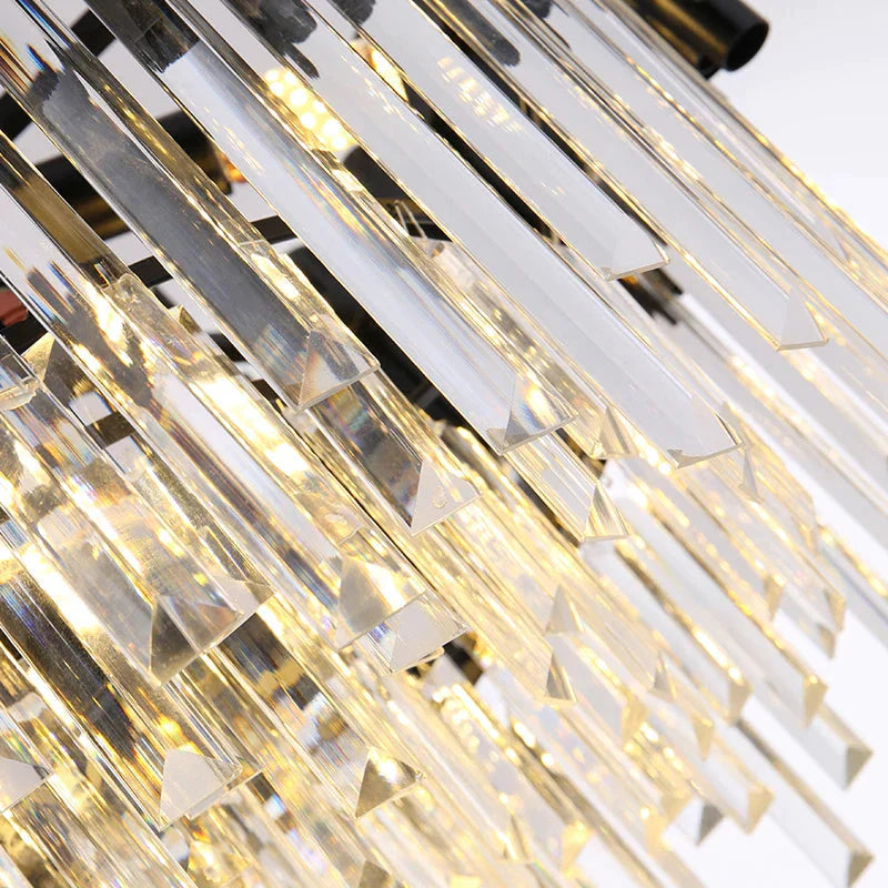 Luminaire Lustre design aérien en cristal – Référence : Elowen8374- - Nexa Lights