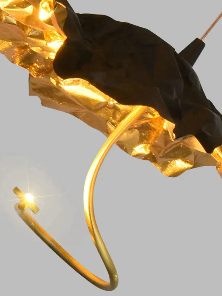 Luminaire Lustre design aérien en cristal – Référence : Maëlis3847- - Nexa Lights