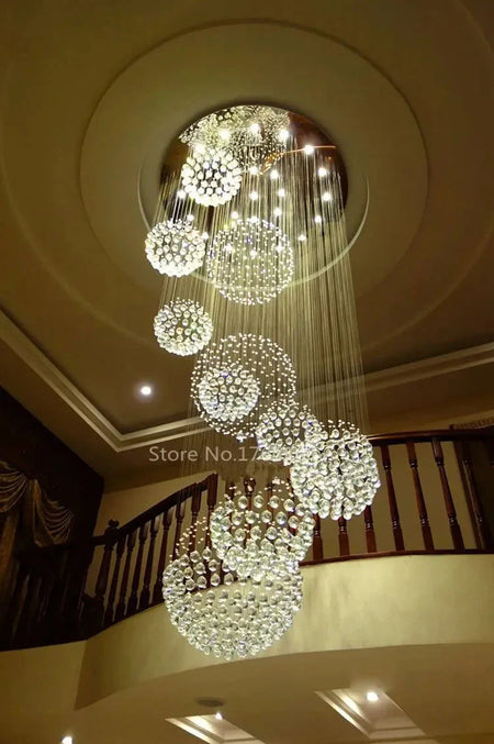 Luminaire Lustre design aérien en cristal – Référence : Marisol8234- - Nexa Lights