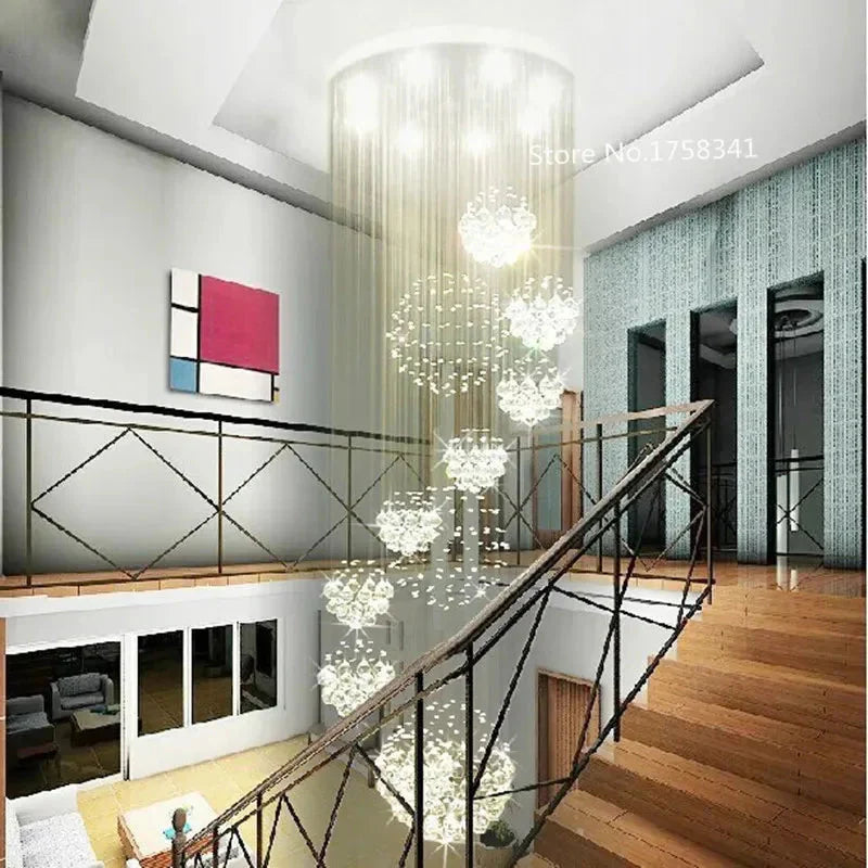 Luminaire Lustre design aérien en cristal – Référence : Marisol8234- - Nexa Lights