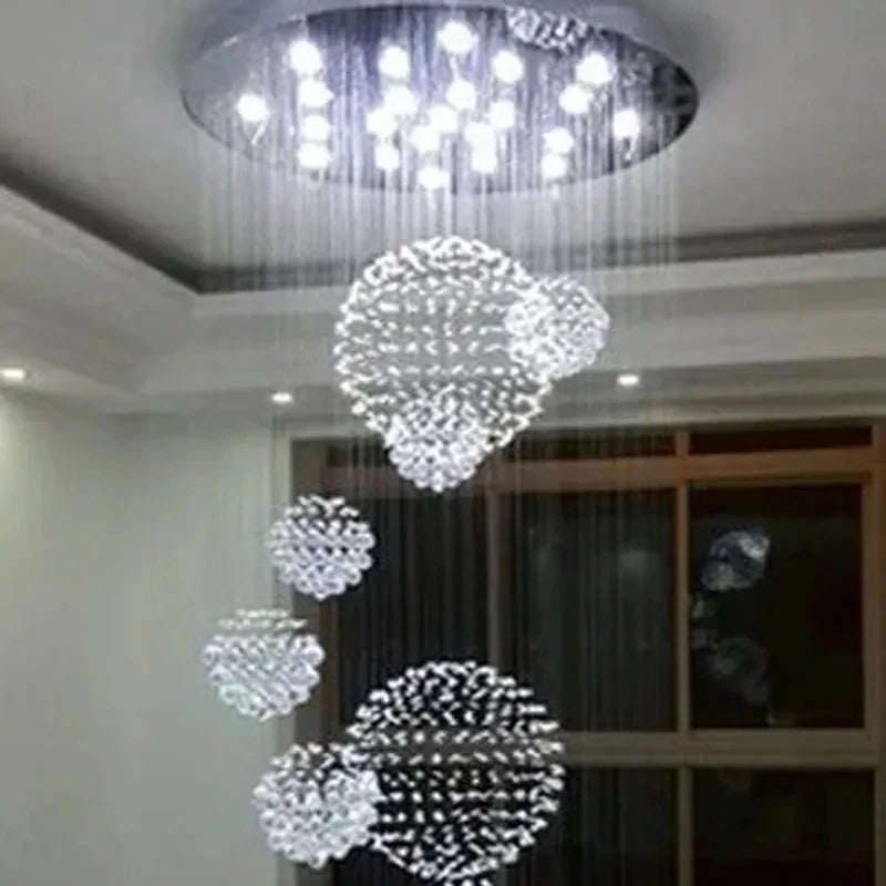 Luminaire Lustre design aérien en cristal – Référence : Marisol8234- - Nexa Lights