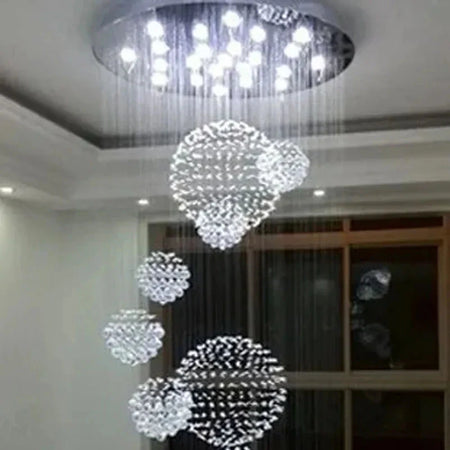 Luminaire Lustre design aérien en cristal – Référence : Marisol8234- - Nexa Lights