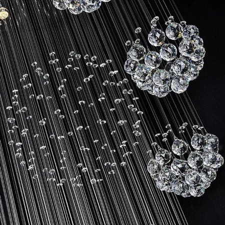 Luminaire Lustre design aérien en cristal – Référence : Marisol8234- - Nexa Lights