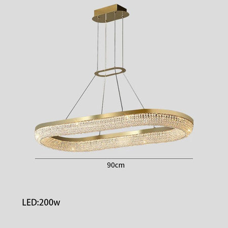 Luminaire Lustre design aérien en cristal – Référence : Melvyn8325- - Nexa Lights