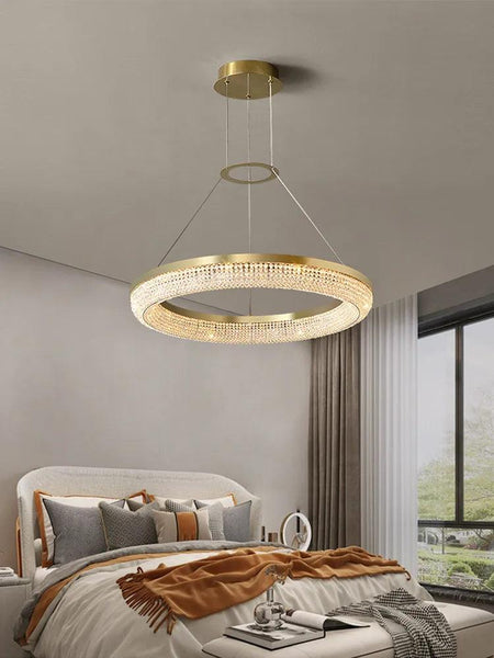 Luminaire Lustre design aérien en cristal – Référence : Melvyn8325- - Nexa Lights