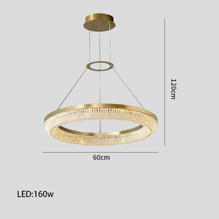 Luminaire Lustre design aérien en cristal – Référence : Melvyn8325- - Nexa Lights