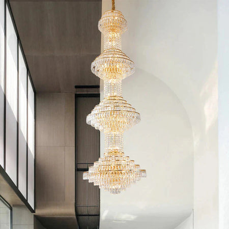 Luminaire Lustre design aérien en cristal – Référence : Noéline8743- - Nexa Lights