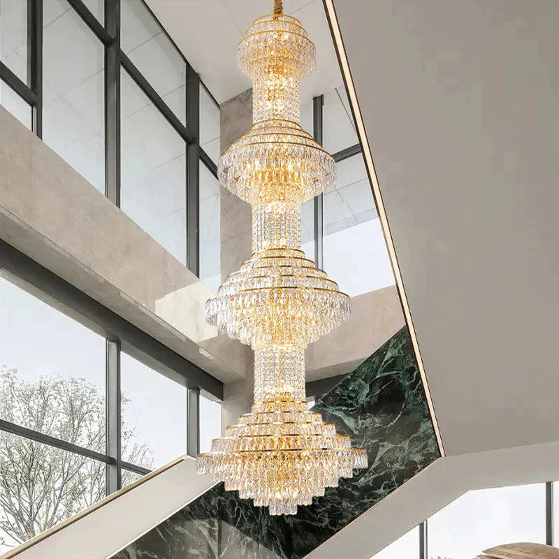 Luminaire Lustre design aérien en cristal – Référence : Noéline8743- - Nexa Lights