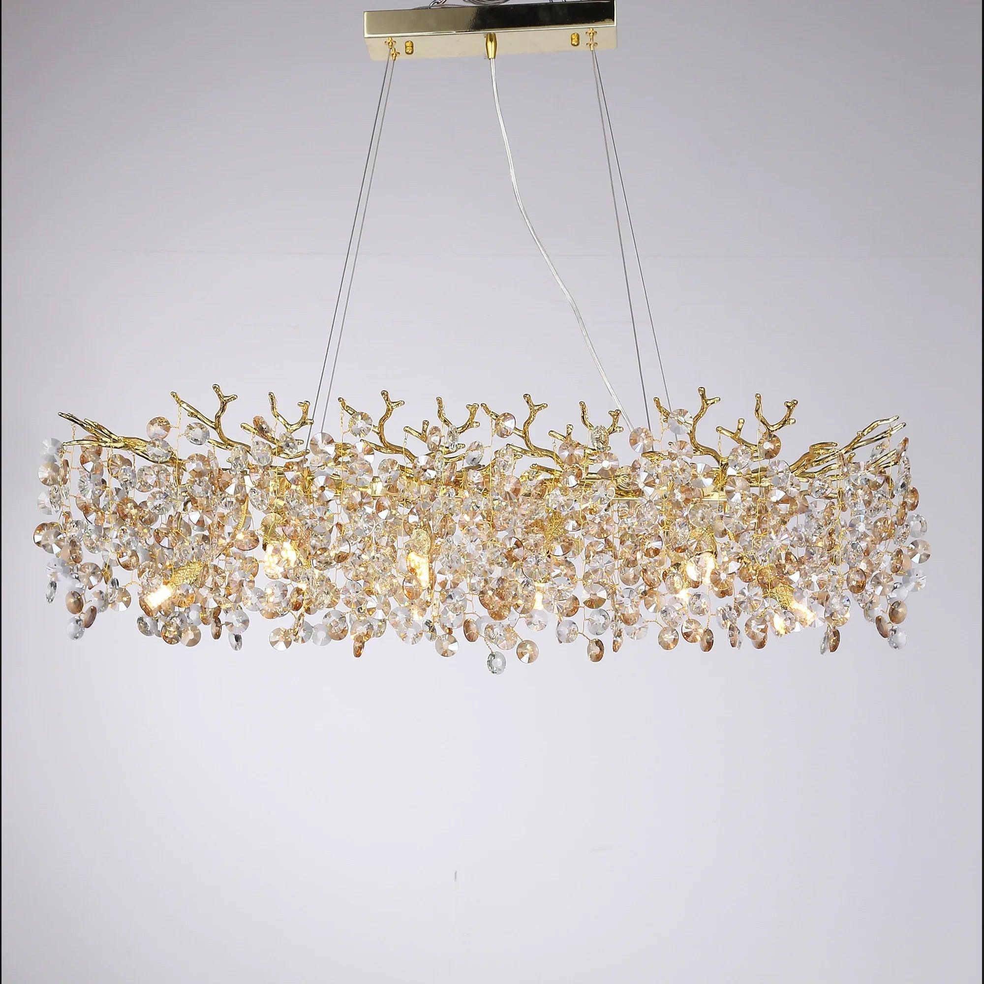 Luminaire Lustre design aérien moderne – Référence : Elysia2487- - Nexa Lights