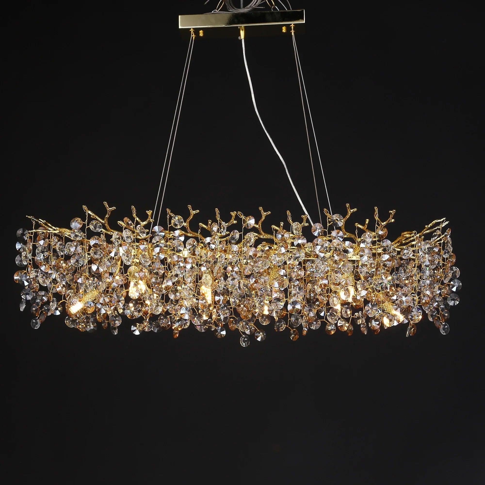Luminaire Lustre design aérien moderne – Référence : Elysia2487- - Nexa Lights