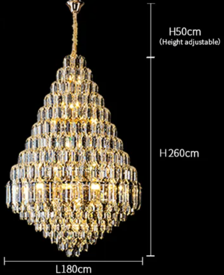 Luminaire Lustre design contemporain élégant – Référence : Elowen3028- - Nexa Lights