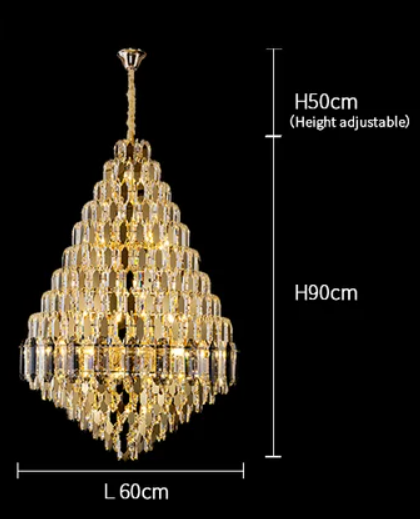 Luminaire Lustre design contemporain élégant – Référence : Elowen3028- - Nexa Lights