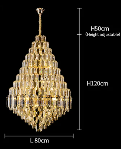 Luminaire Lustre design contemporain élégant – Référence : Elowen3028- - Nexa Lights
