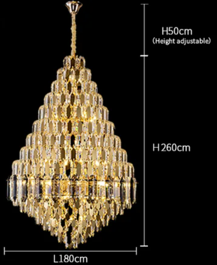 Luminaire Lustre design contemporain élégant – Référence : Elowen3028- - Nexa Lights