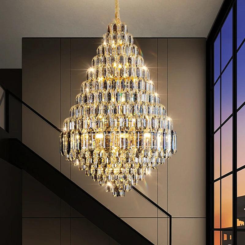 Luminaire Lustre design contemporain élégant – Référence : Elowen3028- - Nexa Lights