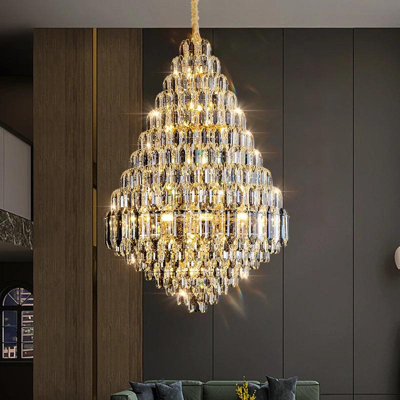 Luminaire Lustre design contemporain élégant – Référence : Elowen3028- - Nexa Lights