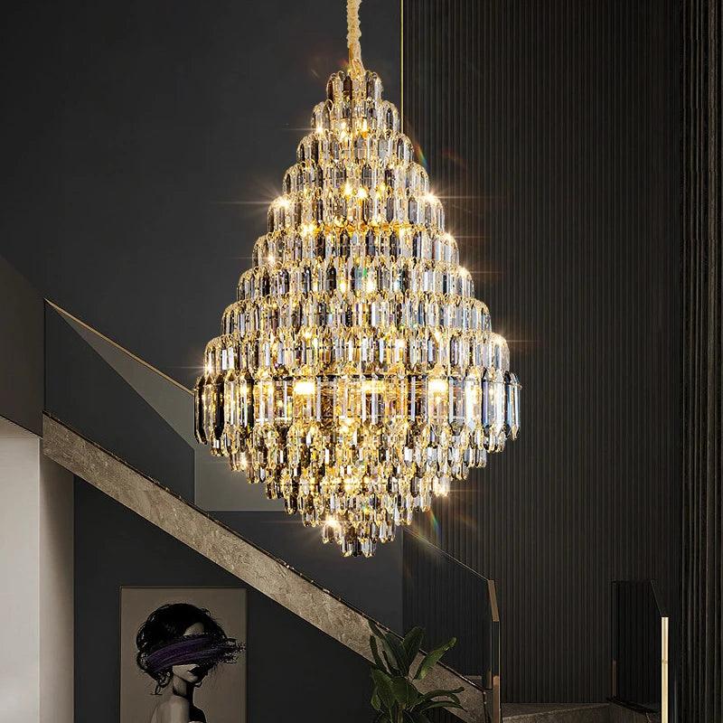 Luminaire Lustre design contemporain élégant – Référence : Elowen3028- - Nexa Lights