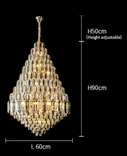 Luminaire Lustre design contemporain élégant – Référence : Elowen3028- - Nexa Lights