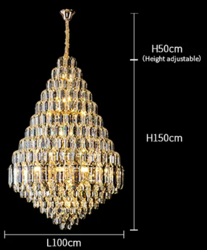 Luminaire Lustre design contemporain élégant – Référence : Elowen3028- - Nexa Lights
