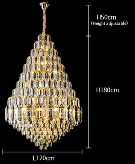 Luminaire Lustre design contemporain élégant – Référence : Elowen3028- - Nexa Lights