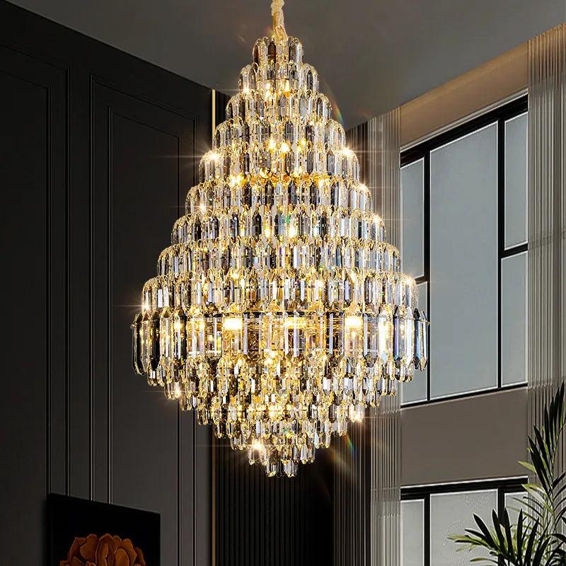 Luminaire Lustre design contemporain élégant – Référence : Elowen3028- - Nexa Lights