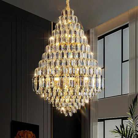 Luminaire Lustre design contemporain élégant – Référence : Elowen3028- - Nexa Lights