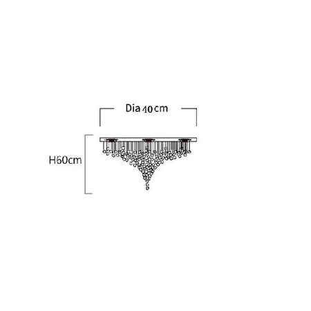 Luminaire Lustre design contemporain en acier inoxydable – Référence : Zélie8471- - Nexa Lights