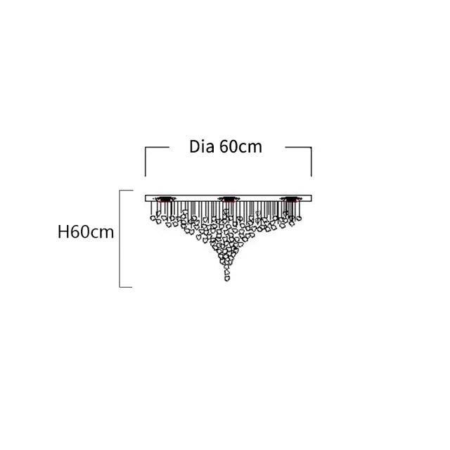Luminaire Lustre design contemporain en acier inoxydable – Référence : Zélie8471- - Nexa Lights