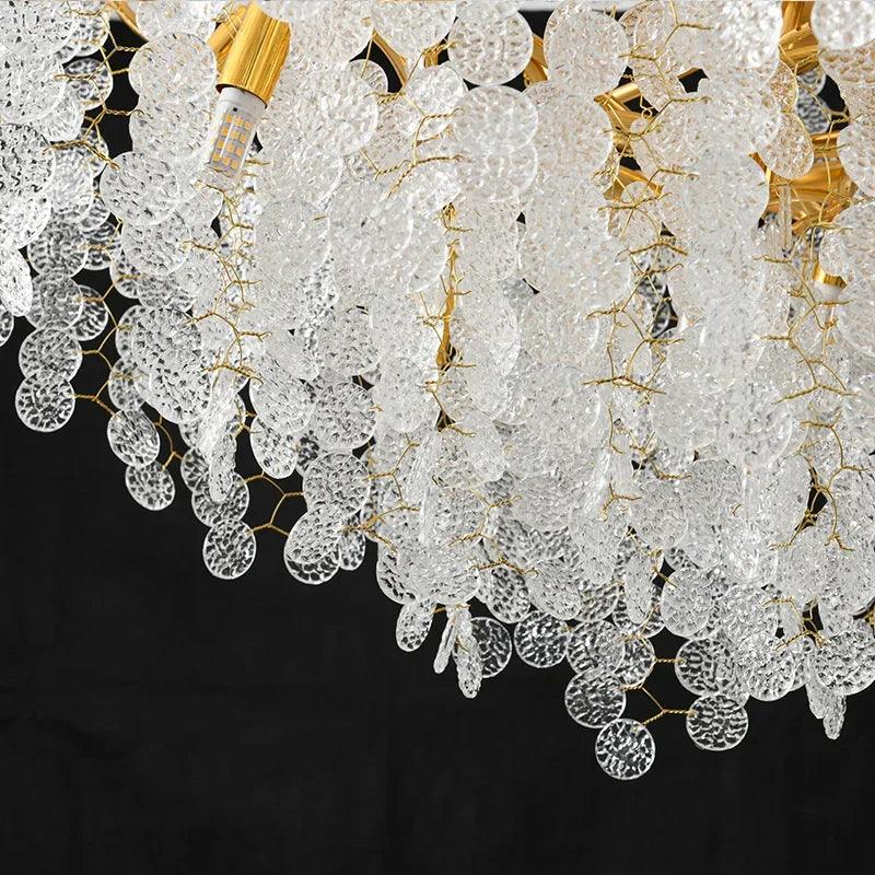 Luminaire Lustre design contemporain en cristal – Référence : Maelis8471- - Nexa Lights