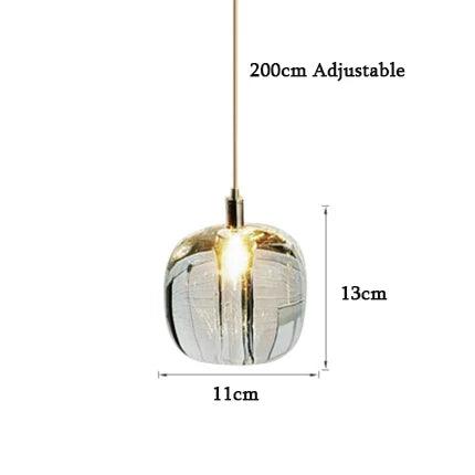 Luminaire Lustre design élégant en cristal – Référence : Marzela8421- - Nexa Lights