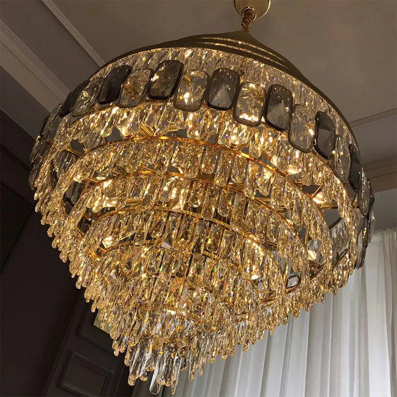 Luminaire Lustre design moderne en cristal – Référence : Meliora3847- - Nexa Lights