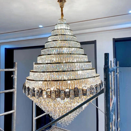 Luminaire Lustre design moderne en cristal – Référence : Meliora3847- - Nexa Lights