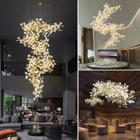 Luminaire Lustre design nordique en cristal – Référence : Elysia3857- - Nexa Lights