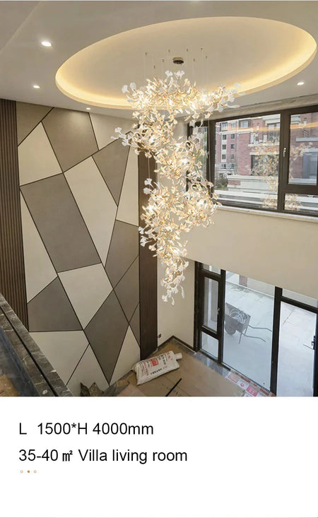 Luminaire Lustre design nordique en cristal – Référence : Elysia3857- - Nexa Lights