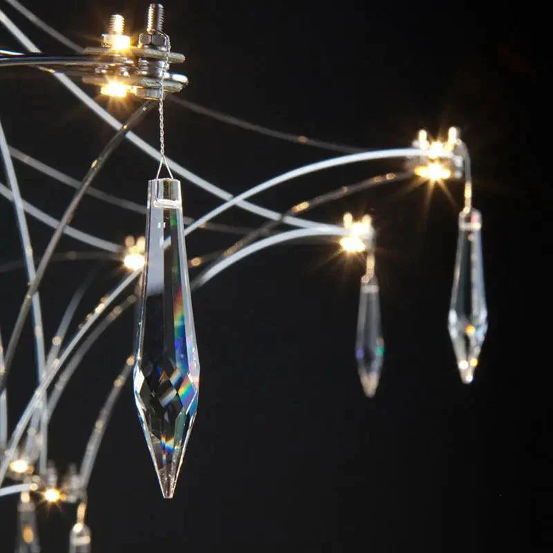 Luminaire Lustre design postmoderne en cristal – Référence : Elowen8375- - Nexa Lights