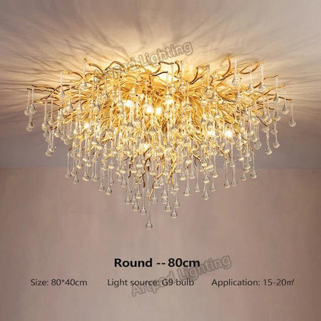 Luminaire Lustre design postmoderne en cristal – Référence : Melian8371- - Nexa Lights