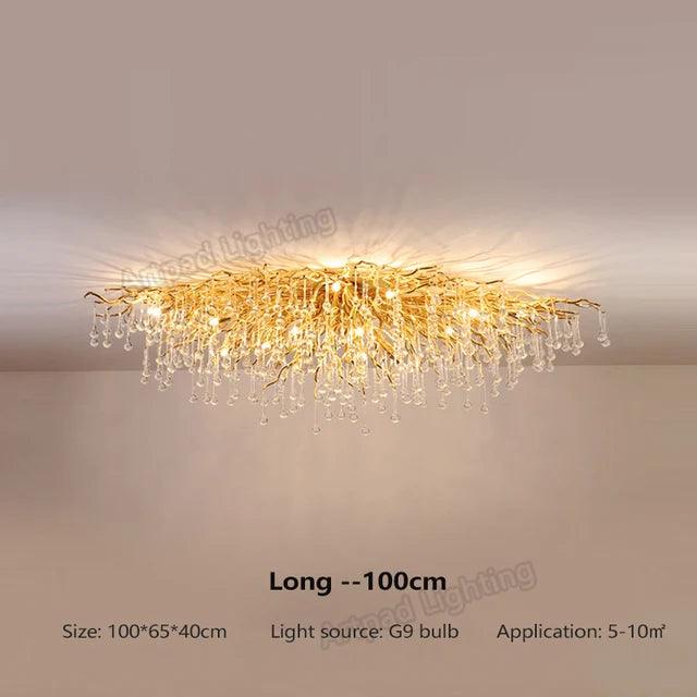 Luminaire Lustre design postmoderne en cristal – Référence : Melian8371- - Nexa Lights